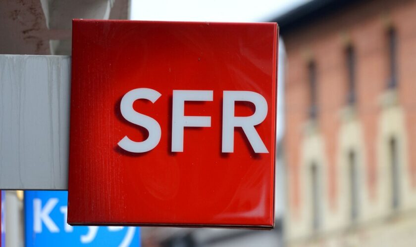 Une boutique SFR, alors que la filiale télécoms de Vivendi attend un repreneur