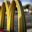 FILE PHOTO: The logo of McDonald's (MCD) is seen in Los Angeles, California, United States, April 22, 2016. REUTERS/Lucy Nicholson/File Photo