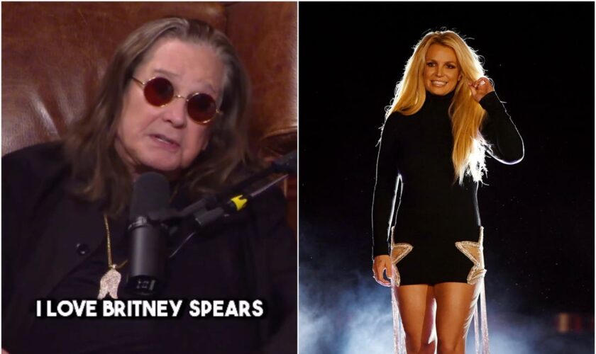 Ozzy Osbourne apologises to Britney Spears over dance comment