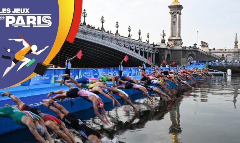 Report du triathlon des JO : "Pas la nouvelle qu'on voulait entendre, mais on s'y attendait"