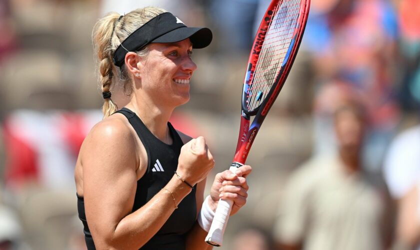 Olympia 2024: Angelique Kerber zieht ins Viertelfinale der Olympischen Spiele ein