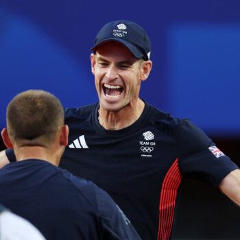 When is Andy Murray playing at the Paris Olympics?