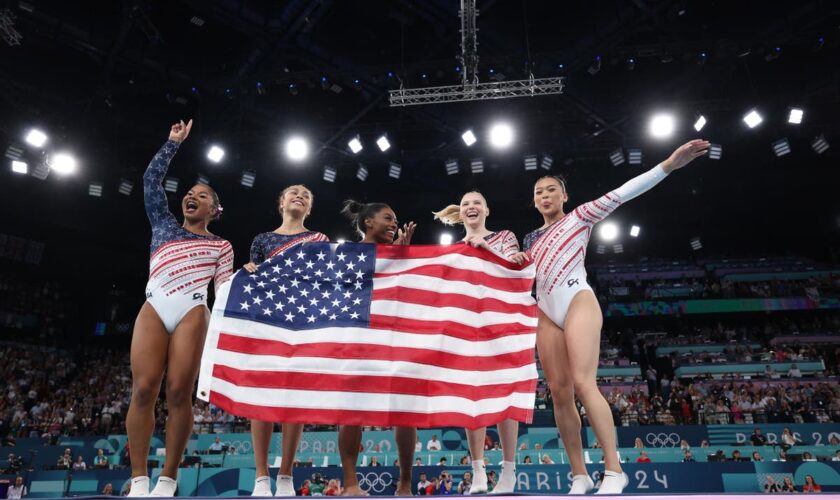 Olympics 2024 LIVE: Simone Biles wins gold in women’s team gymnastics final as Team GB miss out on bronze