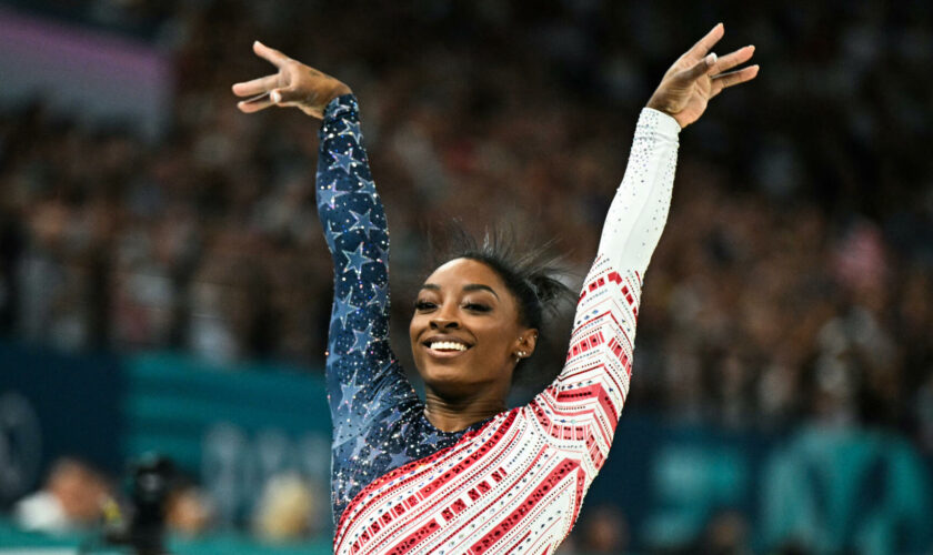 JO de Paris : Simone Biles remporte sa première médaille d’or au concours par équipe