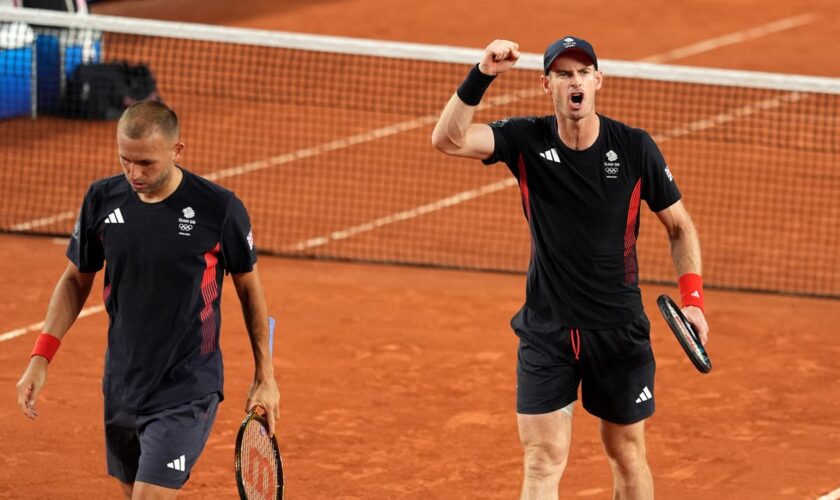 Andy Murray LIVE: Latest Olympics result and tennis score from Paris 2024 doubles with Dan Evans