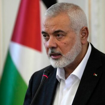 Hamas's top political leader killed in Iran, group says