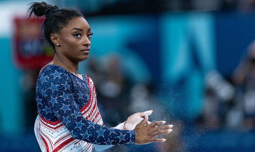 Simone Biles appears to fire back at former teammate's critical remarks after winning gold