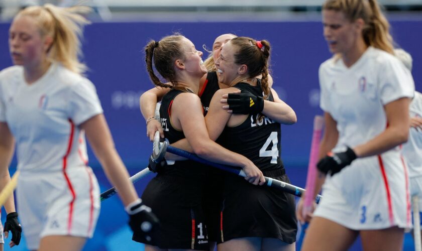 Olympia 2024: Hockey-Frauen gewinnen trotz Streit deutlich gegen Frankreich