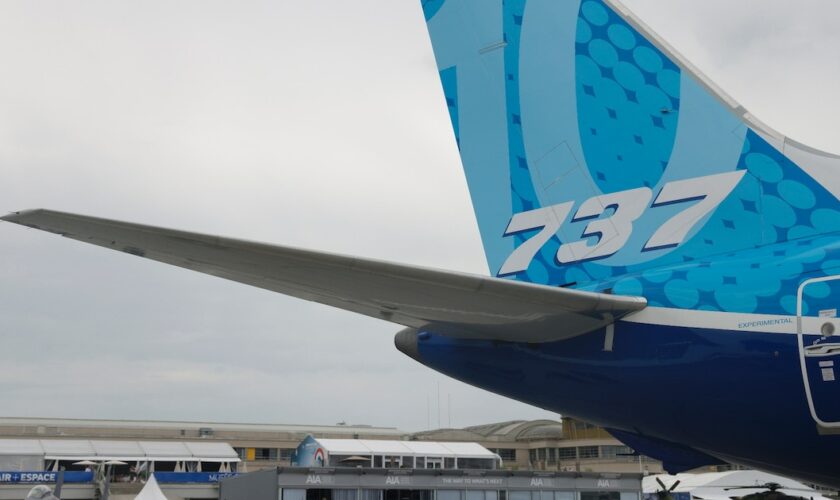 Un Boeing 737 Max lors du salon aéronautique de Paris-Le Bourget, le 20 juin 2023