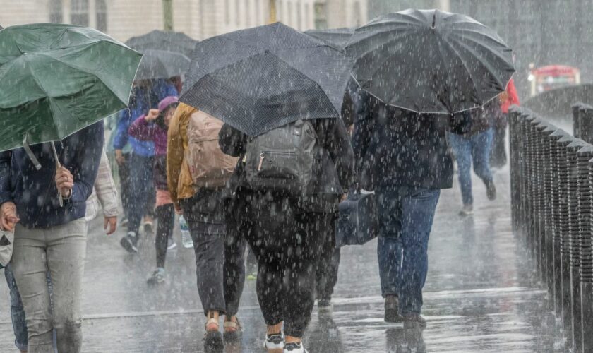 Flood warnings as thunderstorms set to hit England and Wales