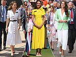 All of Kate Middleton's Wimbledon outfits since her debut in 2011: From a Jenny Peckham tennis ball dress to a deluxe Balmain blazer as it is confirmed the Princess of Wales WILL return to present the men's final