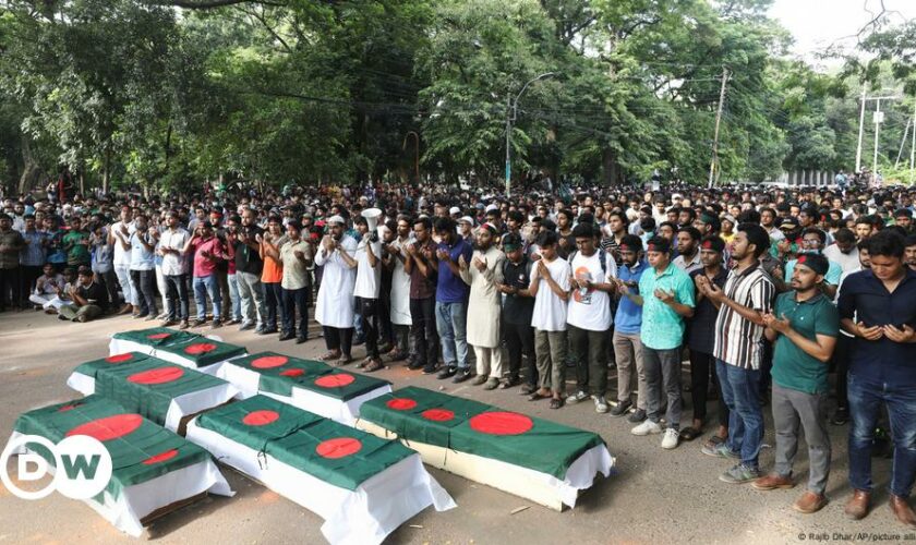 Bangladesh PM vows justice for 6 killed in student protests