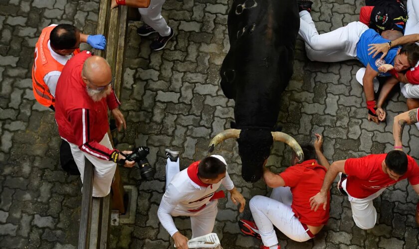 Cuarto encierro de San Fermín | El Lamine Yamal de los sanfermines: el corredor que encuentra huecos inverosímiles