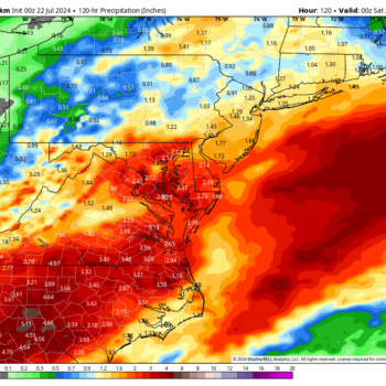 D.C.-area forecast: Downpours are possible daily through Friday