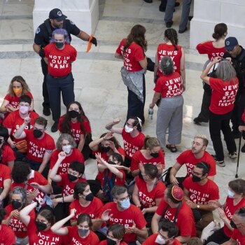 Detienen a 200 personas por protestar en el Congreso de EEUU contra la visita de Netanyahu