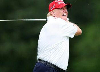 Donald Trump spielt Golf mit einem Profi: Was das über den Ex-Präsidenten verrät