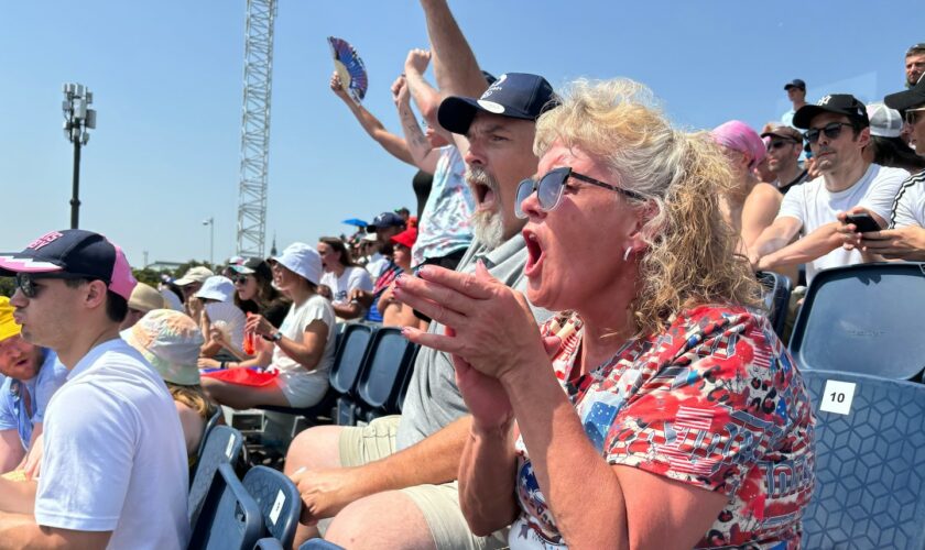 For Olympic parents barred from Tokyo Games, a tangible joy in Paris