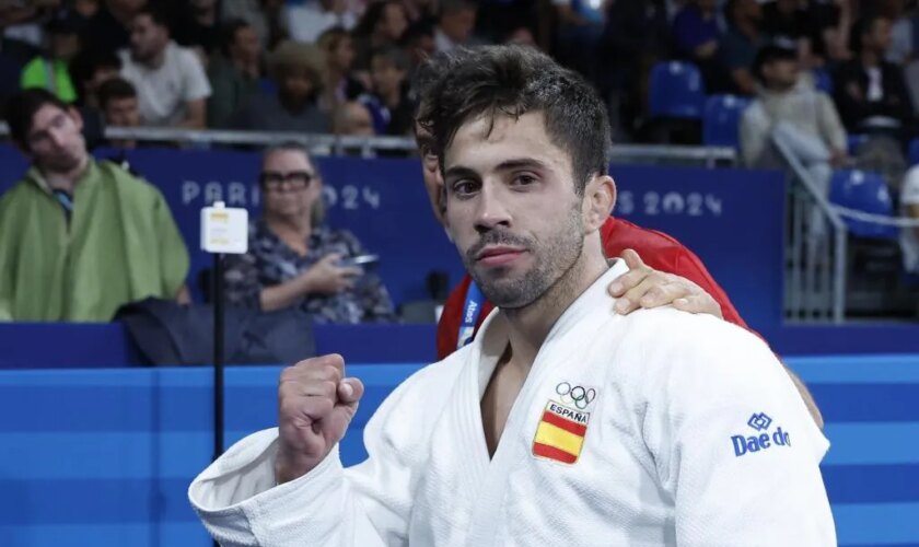 Fran Garrigós rompe la maldición del judo y logra la primera medalla de España en París