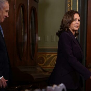 Glacial tête-à-tête entre Kamala Harris et «Bibi» Netanyahou