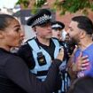 Hundreds of people descend on streets of Leeds for the SECOND night in a row demanding that children who were filmed being hauled from their family home yesterday are returned with their parents now reportedly on 'hunger strike'