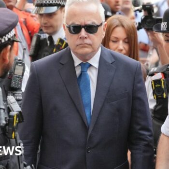 Huw Edwards in court for indecent image hearing