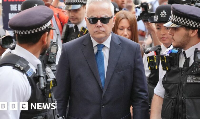 Huw Edwards in court for indecent image hearing