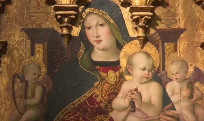 La Madone de Brando, retable de la Renaissance florentine, retourne en Corse