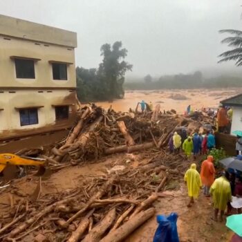 Landslides, heavy rains kill at least 65 in south India’s Kerala state