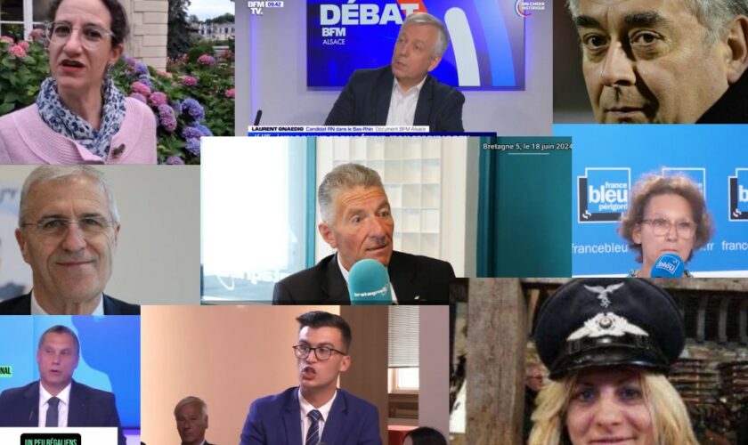 Le vrai et funeste visage du RN révélé par ses propres candidats, en photos et vidéos