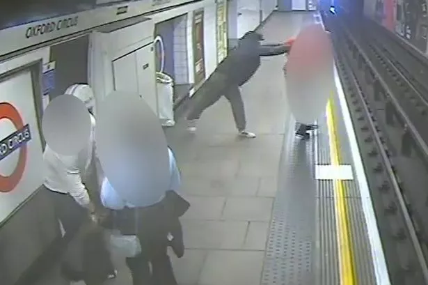 Man who shoved Tube passenger onto tracks in horrifying CCTV guilty of attempted murder