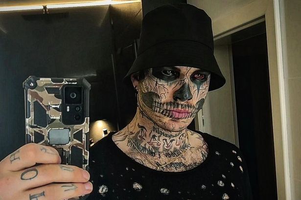 Man with extreme tattoo transformation shows what he looked like four years ago