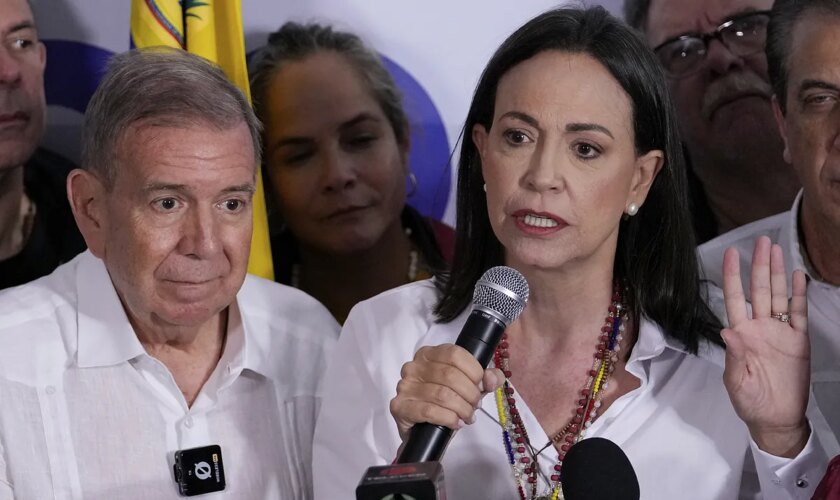 María Corina Machado denuncia fraude en Venezuela, declara ganador a Edmundo y hace un llamamiento a los militares