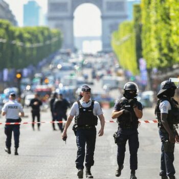 Paris stabbing: Police officer left 'seriously injured' as knifeman rampages through shop