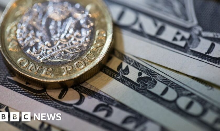 Pound hits highest level against dollar for a year