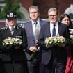 Sir Keir Starmer visits Southport after stabbing rampage killed three children and left five in hospital fighting for their lives - as Prime Minister praises 'incredible' paramedics and firefighters for 'saving lives'