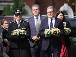 Sir Keir Starmer visits Southport after stabbing rampage killed three children and left five in hospital fighting for their lives - as Prime Minister praises 'incredible' paramedics and firefighters for 'saving lives'