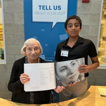 Teen and Holocaust survivor who met volunteering become ‘dynamic duo’