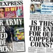 The Papers: Soldier stabbed in 'frenzy' and no plans for new 1p or 2p coins