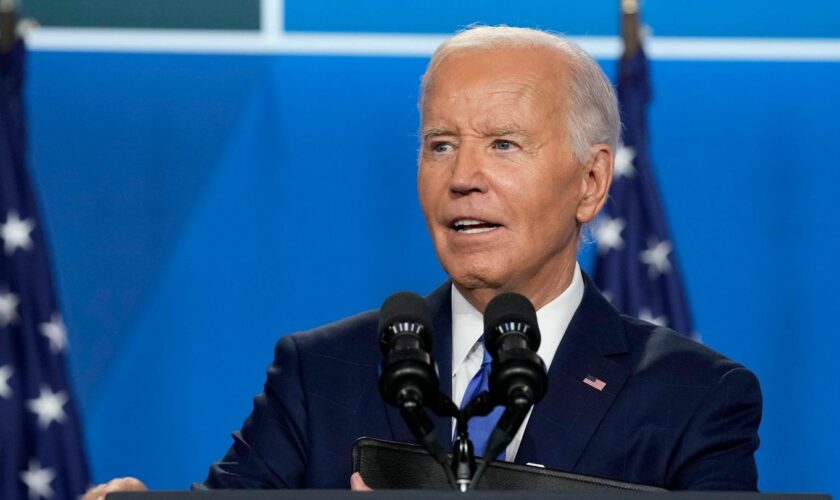 US-Präsident: Biden leistet sich peinlichen Versprecher bei Pressekonferenz