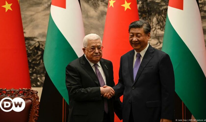 What are China's goals in hosting Palestinian summit?