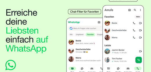 WhatsApp: Kontakte lassen sich jetzt als Favoriten markieren