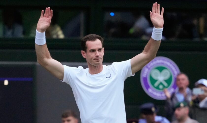 Wimbledon bids farewell to Andy Murray with an emotional tribute