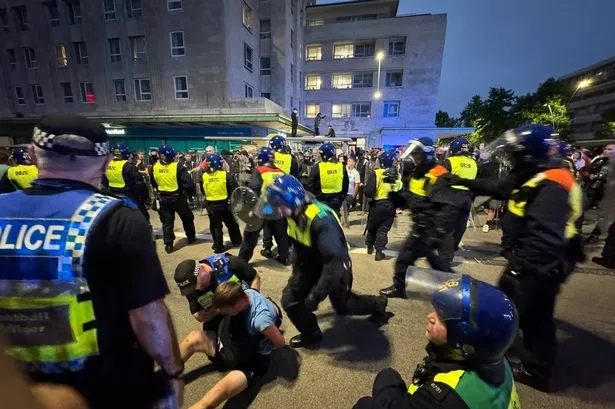 110 police officers injured in UK riots so far as real Brit patriots thank cops with sweet cards