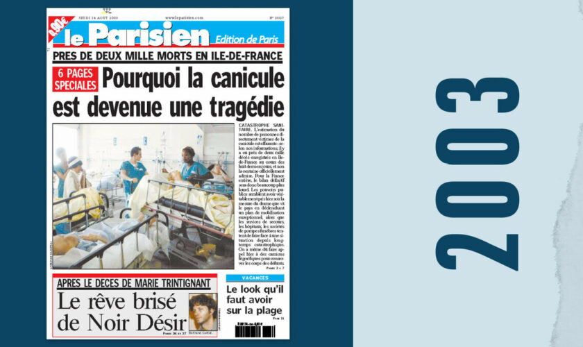 14 août 2003 : au cœur de l’été, « la tragédie » de la canicule frappe la France