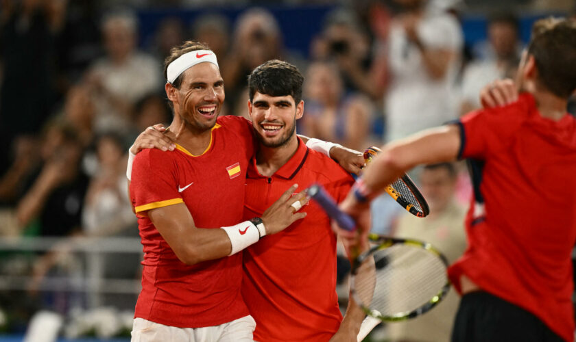 En tennis aux JO de Paris, la paire Nadal-Alcaraz éliminée dès les quarts de finale