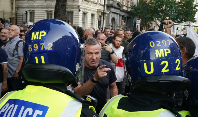 Großbritannien: Tumult in London bei rechtsextremer Demonstration nach Messerangriff