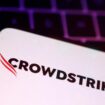 FILE PHOTO: CrowdStrike logo is seen in this illustration taken July 29, 2024. REUTERS/Dado Ruvic/Illustration/File Photo