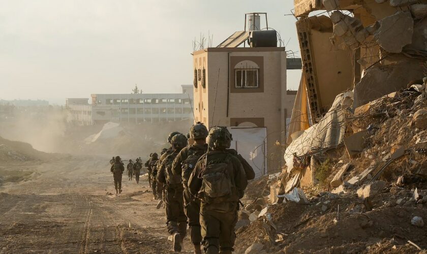 Soldats israéliens dans la bande de Gaza. Photo distribuée le 25 juillet 2024 par l'armée israélienne