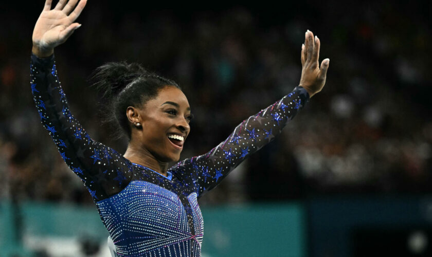 JO de Paris 2024 : Simone Biles de nouveau médaille d’or sur le concours général en gymnastique artistique