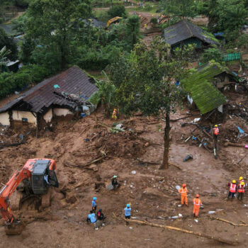 Glissements de terrain meurtriers en Inde : peu d’espoir pour retrouver des survivants